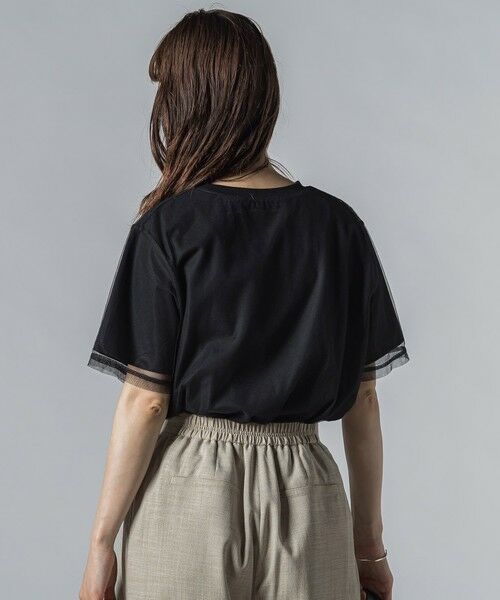 LAUTREAMONT / ロートレアモン カットソー | 【WEB限定】チュールレイヤードロゴカットソー≪手洗い可能≫ | 詳細20