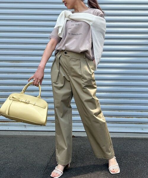 LAUTREAMONT / ロートレアモン カットソー | 【WEB限定】チュールレイヤードロゴカットソー≪手洗い可能≫ | 詳細25