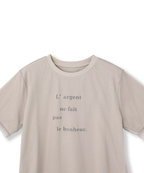 LAUTREAMONT / ロートレアモン カットソー | 【WEB限定】チュールレイヤードロゴカットソー≪手洗い可能≫ | 詳細28