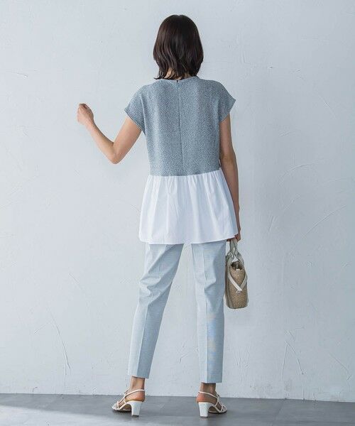 LAUTREAMONT / ロートレアモン カットソー | ラメ×シャツレイヤード見えカットソー≪洗濯機で洗える≫ | 詳細13