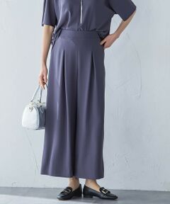 LAUTREAMONT / ロートレアモン その他パンツ | 【一部店舗限定販売】キレイ×リラックス ガウチョパンツ≪接触冷感/UV/洗濯機で洗える≫