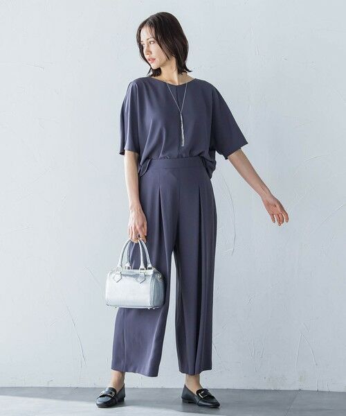 LAUTREAMONT / ロートレアモン その他パンツ | 【一部店舗限定販売】キレイ×リラックス ガウチョパンツ≪接触冷感/UV/洗濯機で洗える≫ | 詳細11