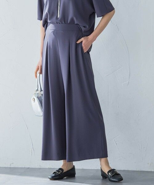 LAUTREAMONT / ロートレアモン その他パンツ | 【一部店舗限定販売】キレイ×リラックス ガウチョパンツ≪接触冷感/UV/洗濯機で洗える≫ | 詳細14