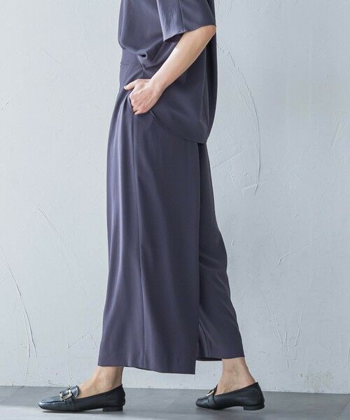 LAUTREAMONT / ロートレアモン その他パンツ | 【一部店舗限定販売】キレイ×リラックス ガウチョパンツ≪接触冷感/UV/洗濯機で洗える≫ | 詳細15