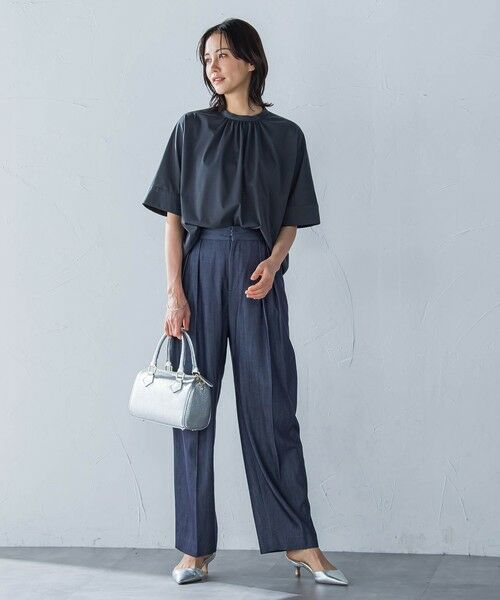 LAUTREAMONT / ロートレアモン その他パンツ | カーヴィシルエットパンツ≪洗濯機で洗える≫ | 詳細11