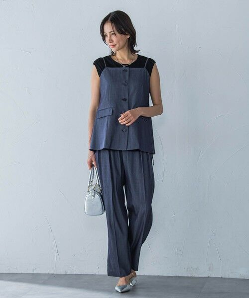 LAUTREAMONT / ロートレアモン その他パンツ | カーヴィシルエットパンツ≪洗濯機で洗える≫ | 詳細12