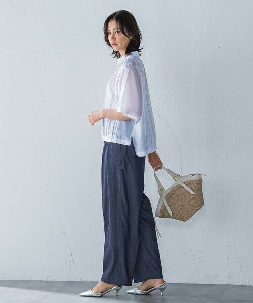 LAUTREAMONT / ロートレアモン その他パンツ | カーヴィシルエットパンツ≪洗濯機で洗える≫ | 詳細14