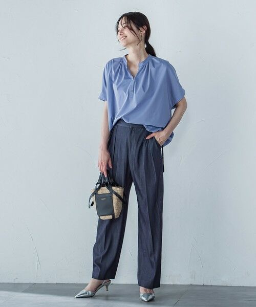 LAUTREAMONT / ロートレアモン その他パンツ | カーヴィシルエットパンツ≪洗濯機で洗える≫ | 詳細19