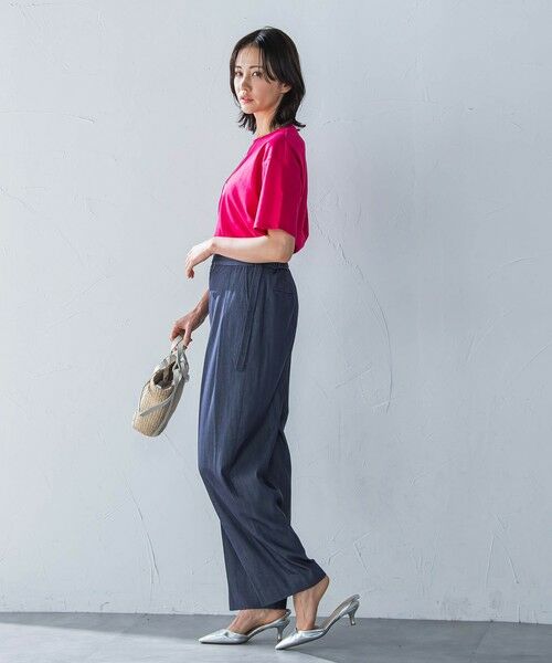 LAUTREAMONT / ロートレアモン その他パンツ | カーヴィシルエットパンツ≪洗濯機で洗える≫ | 詳細4