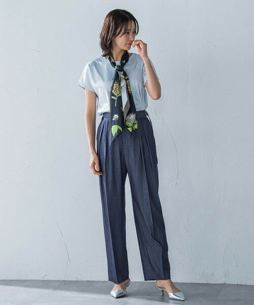 LAUTREAMONT / ロートレアモン その他パンツ | カーヴィシルエットパンツ≪洗濯機で洗える≫ | 詳細6