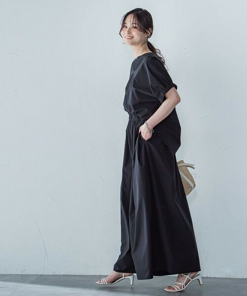 LAUTREAMONT / ロートレアモン その他パンツ | 【晴れ軽】撥水UVワイドパンツ≪UV/接触冷感/撥水性/洗濯機で洗える≫ | 詳細9