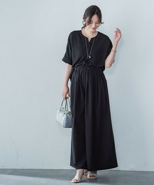 LAUTREAMONT / ロートレアモン その他パンツ | 【晴れ軽】撥水UVワイドパンツ≪UV/接触冷感/撥水性/洗濯機で洗える≫ | 詳細10