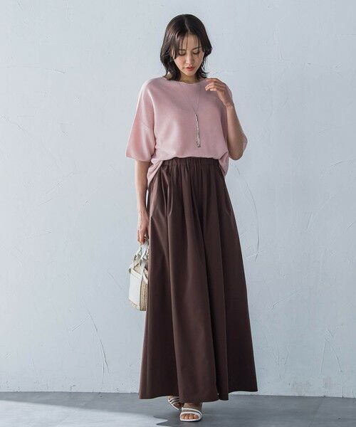 LAUTREAMONT / ロートレアモン その他パンツ | 【晴れ軽】撥水UVワイドパンツ≪UV/接触冷感/撥水性/洗濯機で洗える≫ | 詳細4