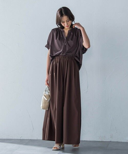 LAUTREAMONT / ロートレアモン その他パンツ | 【晴れ軽】撥水UVワイドパンツ≪UV/接触冷感/撥水性/洗濯機で洗える≫ | 詳細5