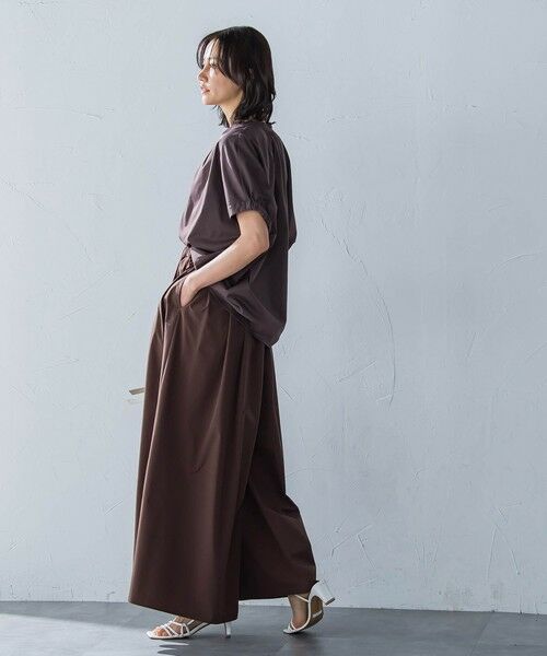 LAUTREAMONT / ロートレアモン その他パンツ | 【晴れ軽】撥水UVワイドパンツ≪UV/接触冷感/撥水性/洗濯機で洗える≫ | 詳細6