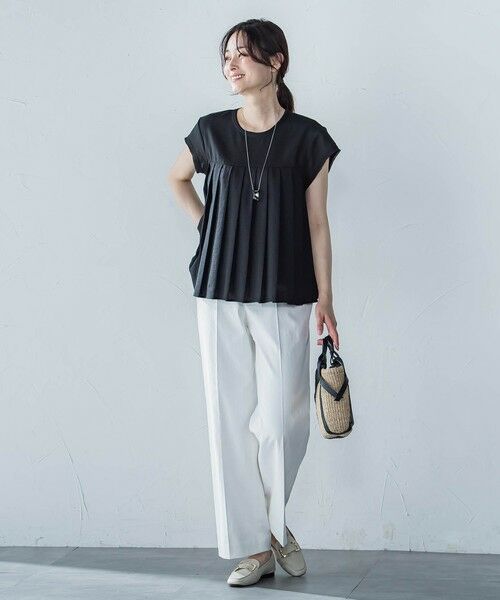 LAUTREAMONT / ロートレアモン その他パンツ | シェルタリングドライオックスワイドパンツ≪洗濯機で洗える≫ | 詳細10