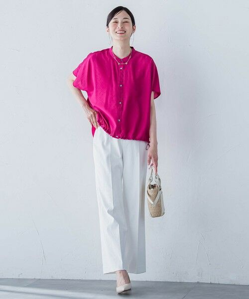 LAUTREAMONT / ロートレアモン その他パンツ | シェルタリングドライオックスワイドパンツ≪洗濯機で洗える≫ | 詳細11