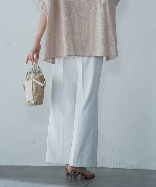 LAUTREAMONT / ロートレアモン その他パンツ | シェルタリングドライオックスワイドパンツ≪洗濯機で洗える≫ | 詳細3