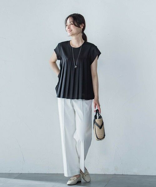 LAUTREAMONT / ロートレアモン その他パンツ | シェルタリングドライオックスワイドパンツ≪洗濯機で洗える≫ | 詳細4