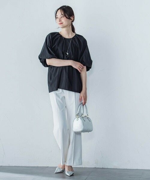 LAUTREAMONT / ロートレアモン その他パンツ | シェルタリングドライオックスワイドパンツ≪洗濯機で洗える≫ | 詳細7