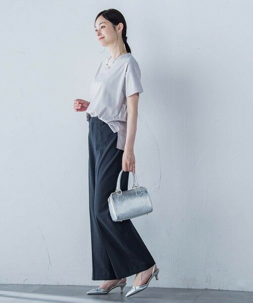 LAUTREAMONT / ロートレアモン その他パンツ | シェルタリングドライオックスワイドパンツ≪洗濯機で洗える≫ | 詳細15