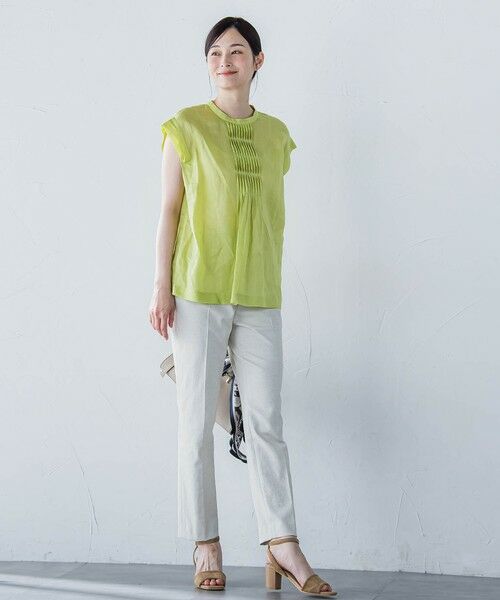 LAUTREAMONT / ロートレアモン その他パンツ | シェルタリングドライオックステーパードパンツ≪洗濯機で洗える≫ | 詳細16