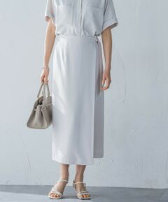 LAUTREAMONT / ロートレアモン ミニ・ひざ丈スカート | 【一部店舗限定販売】キレイ×リラックス アムンゼンスカート≪接触冷感/UV/洗濯機で洗える≫