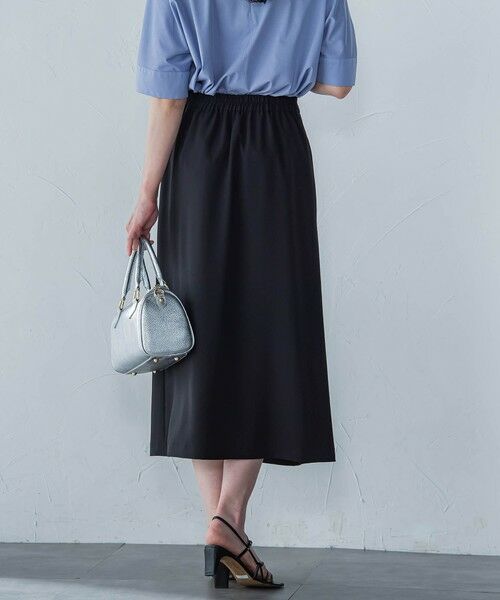 LAUTREAMONT / ロートレアモン ミニ・ひざ丈スカート | 【一部店舗限定販売】キレイ×リラックス アムンゼンスカート≪接触冷感/UV/洗濯機で洗える≫ | 詳細2