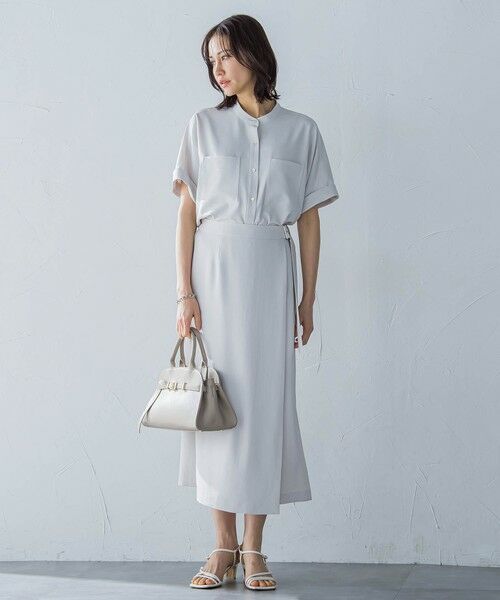 LAUTREAMONT / ロートレアモン ミニ・ひざ丈スカート | 【一部店舗限定販売】キレイ×リラックス アムンゼンスカート≪接触冷感/UV/洗濯機で洗える≫ | 詳細6