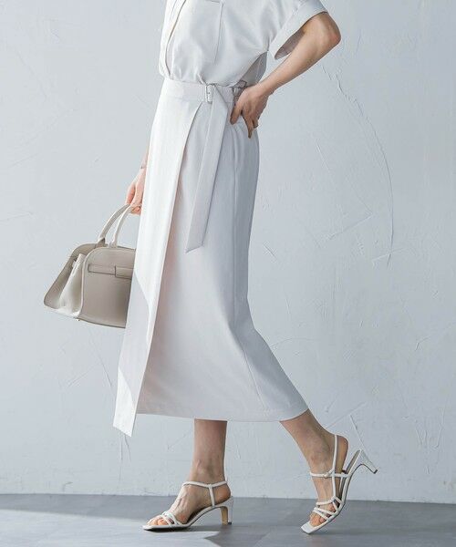 LAUTREAMONT / ロートレアモン ミニ・ひざ丈スカート | 【一部店舗限定販売】キレイ×リラックス アムンゼンスカート≪接触冷感/UV/洗濯機で洗える≫ | 詳細8