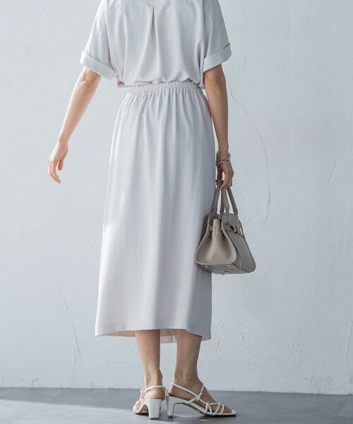 LAUTREAMONT / ロートレアモン ミニ・ひざ丈スカート | 【一部店舗限定販売】キレイ×リラックス アムンゼンスカート≪接触冷感/UV/洗濯機で洗える≫ | 詳細9