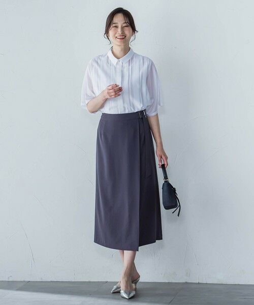 LAUTREAMONT / ロートレアモン ミニ・ひざ丈スカート | 【一部店舗限定販売】キレイ×リラックス アムンゼンスカート≪接触冷感/UV/洗濯機で洗える≫ | 詳細20