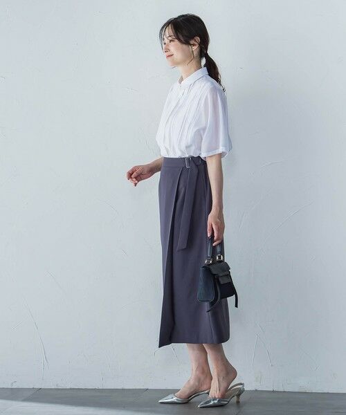 LAUTREAMONT / ロートレアモン ミニ・ひざ丈スカート | 【一部店舗限定販売】キレイ×リラックス アムンゼンスカート≪接触冷感/UV/洗濯機で洗える≫ | 詳細21