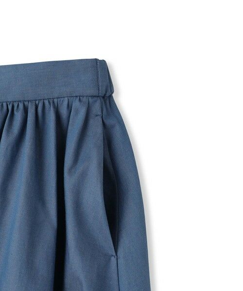 LAUTREAMONT / ロートレアモン ミニ・ひざ丈スカート | 【WEB限定】極上ライトデニムスカート≪洗濯機で洗える≫ | 詳細13