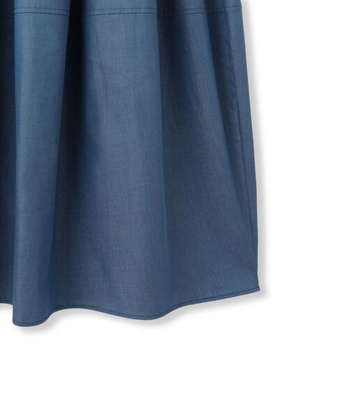 LAUTREAMONT / ロートレアモン ミニ・ひざ丈スカート | 【WEB限定】極上ライトデニムスカート≪洗濯機で洗える≫ | 詳細15