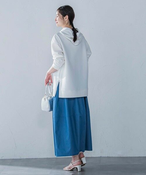 LAUTREAMONT / ロートレアモン ミニ・ひざ丈スカート | 【WEB限定】極上ライトデニムスカート≪洗濯機で洗える≫ | 詳細9