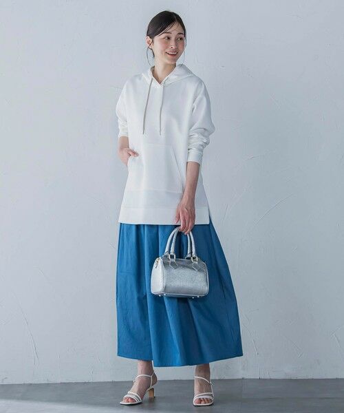 LAUTREAMONT / ロートレアモン ミニ・ひざ丈スカート | 【WEB限定】極上ライトデニムスカート≪洗濯機で洗える≫ | 詳細10