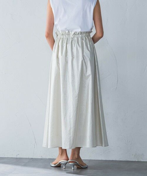 LAUTREAMONT / ロートレアモン ミニ・ひざ丈スカート | フォイルギャザースカート≪手洗い可能≫ | 詳細10