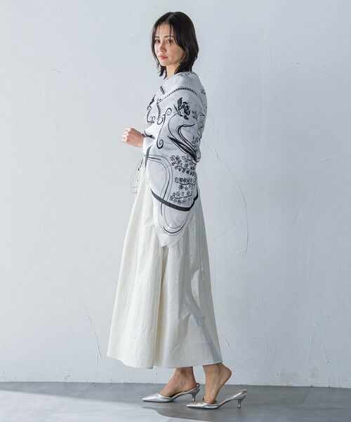 LAUTREAMONT / ロートレアモン ミニ・ひざ丈スカート | フォイルギャザースカート≪手洗い可能≫ | 詳細15