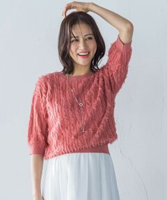 LAUTREAMONT / ロートレアモン ニット・セーター | 【一部店舗限定販売】VENUSフリンジニット≪手洗い可能≫