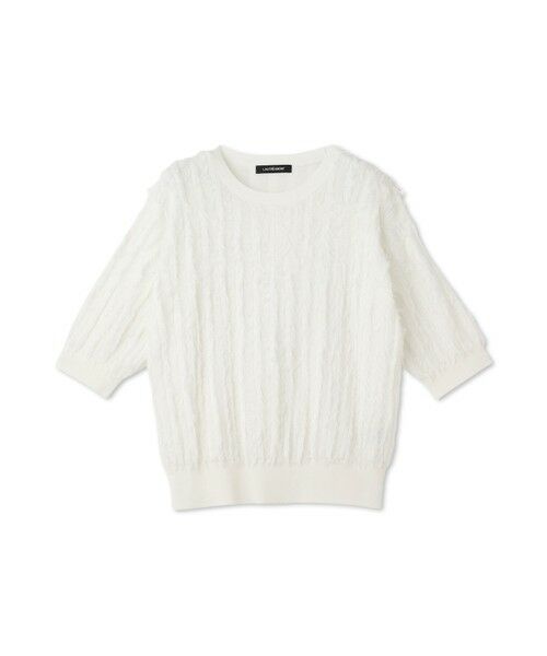 LAUTREAMONT / ロートレアモン ニット・セーター | 【一部店舗限定販売】VENUSフリンジニット≪手洗い可能≫ | 詳細6