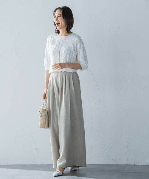 LAUTREAMONT / ロートレアモン ニット・セーター | 【一部店舗限定販売】VENUSフリンジニット≪手洗い可能≫ | 詳細3