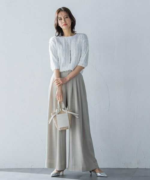 LAUTREAMONT / ロートレアモン ニット・セーター | 【一部店舗限定販売】VENUSフリンジニット≪手洗い可能≫ | 詳細4