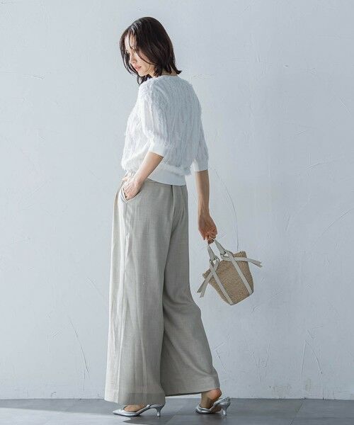 LAUTREAMONT / ロートレアモン ニット・セーター | 【一部店舗限定販売】VENUSフリンジニット≪手洗い可能≫ | 詳細5