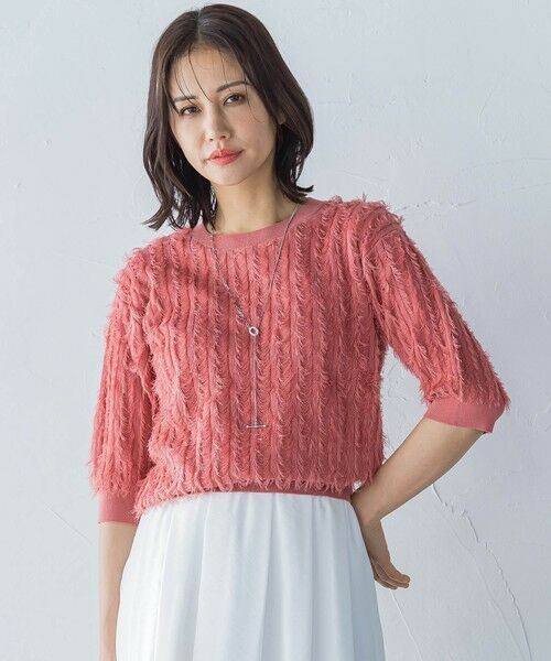 LAUTREAMONT / ロートレアモン ニット・セーター | 【一部店舗限定販売】VENUSフリンジニット≪手洗い可能≫ | 詳細7