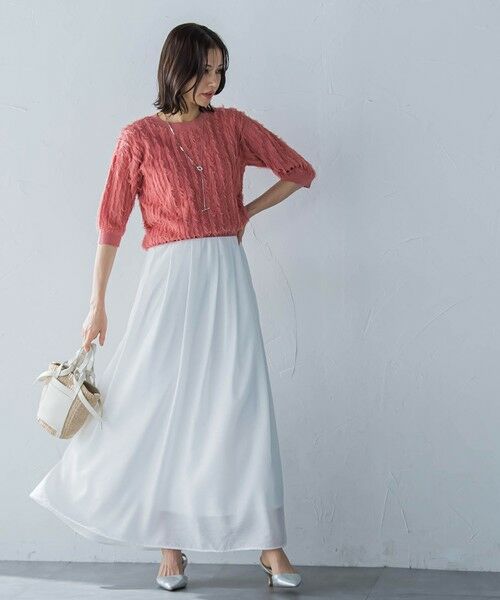 LAUTREAMONT / ロートレアモン ニット・セーター | 【一部店舗限定販売】VENUSフリンジニット≪手洗い可能≫ | 詳細9