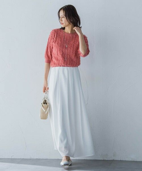 LAUTREAMONT / ロートレアモン ニット・セーター | 【一部店舗限定販売】VENUSフリンジニット≪手洗い可能≫ | 詳細10