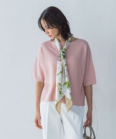 LAUTREAMONT / ロートレアモン ニット・セーター | ラメ入りホールガーメントVネックニット≪手洗い可能≫