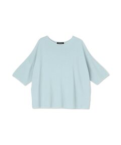 LAUTREAMONT / ロートレアモン ニット・セーター | ラメ入りホールガーメントVネックニット≪手洗い可能≫