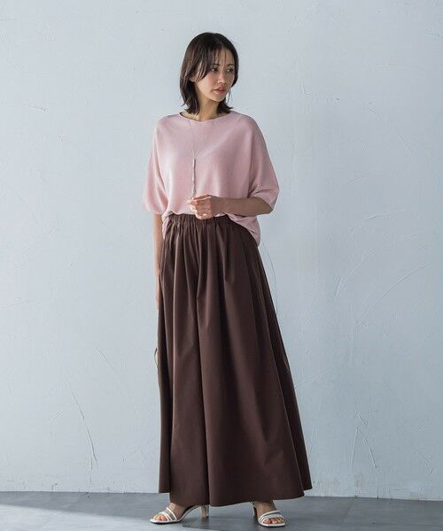 LAUTREAMONT / ロートレアモン ニット・セーター | ラメ入りホールガーメントVネックニット≪手洗い可能≫ | 詳細5